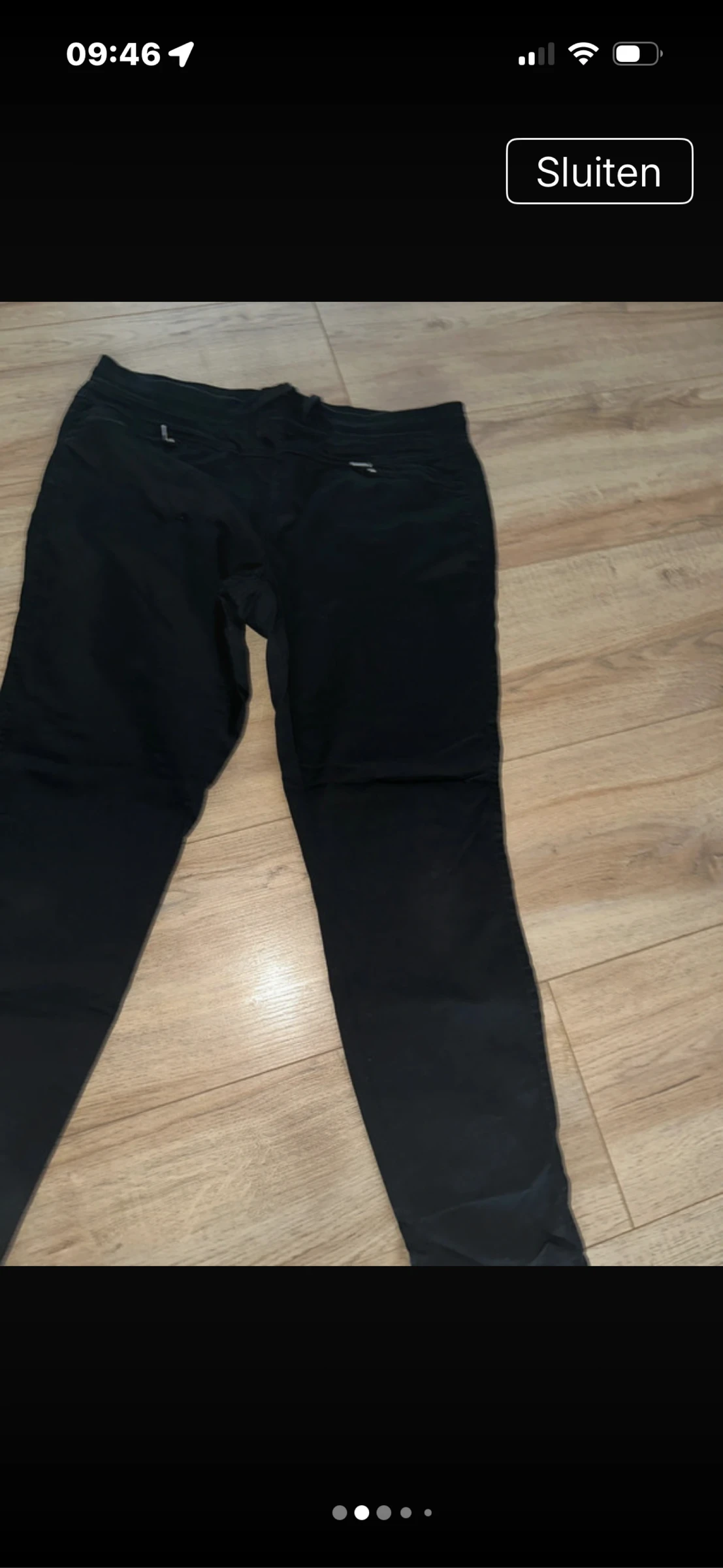 Red button broek  – photo 2